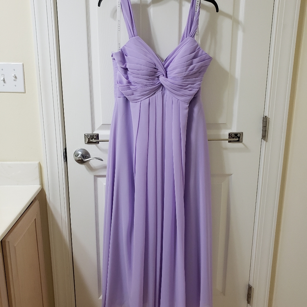 LIKE NEW - AZAZIE Kaitlynn Lilac Bridesmaid Dress